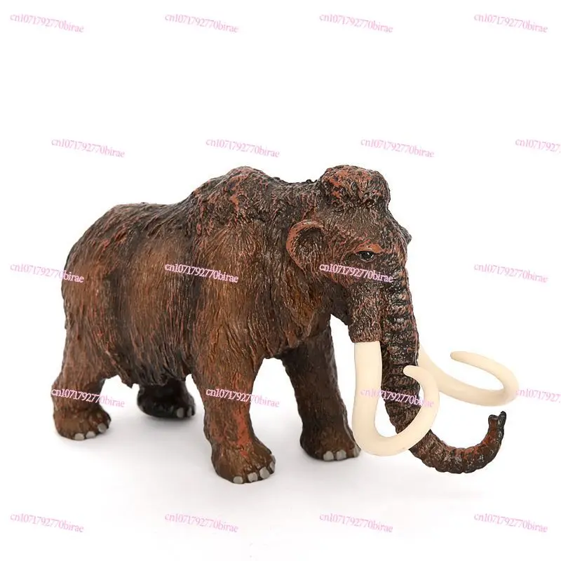 

Wild Simulation Animal Mammoth Mammoth Model Prehistoric Bio Plastic Static Children's Toy Ornament Gift