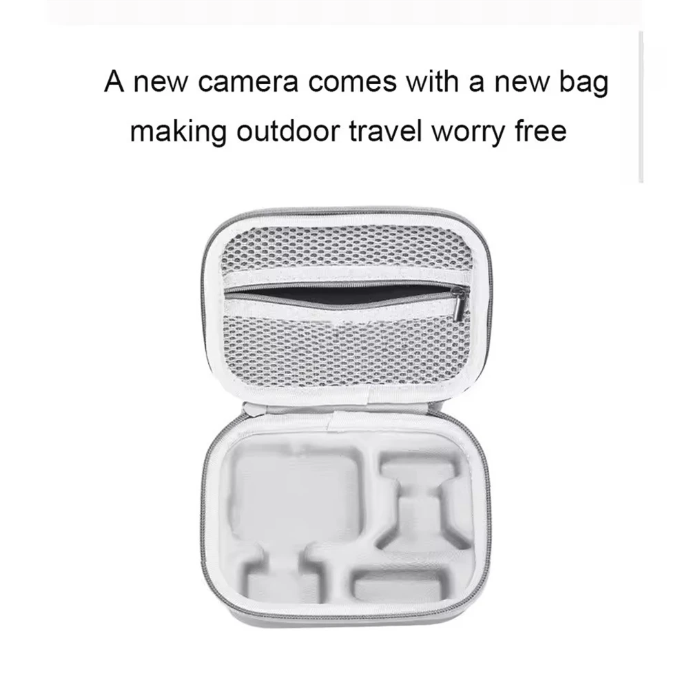 Mini Waterproof Storage Bag for DJI OSMO NANO Anti-scratch PU Protective Carrying Case Portable TravelHandbag Camera Accessories
