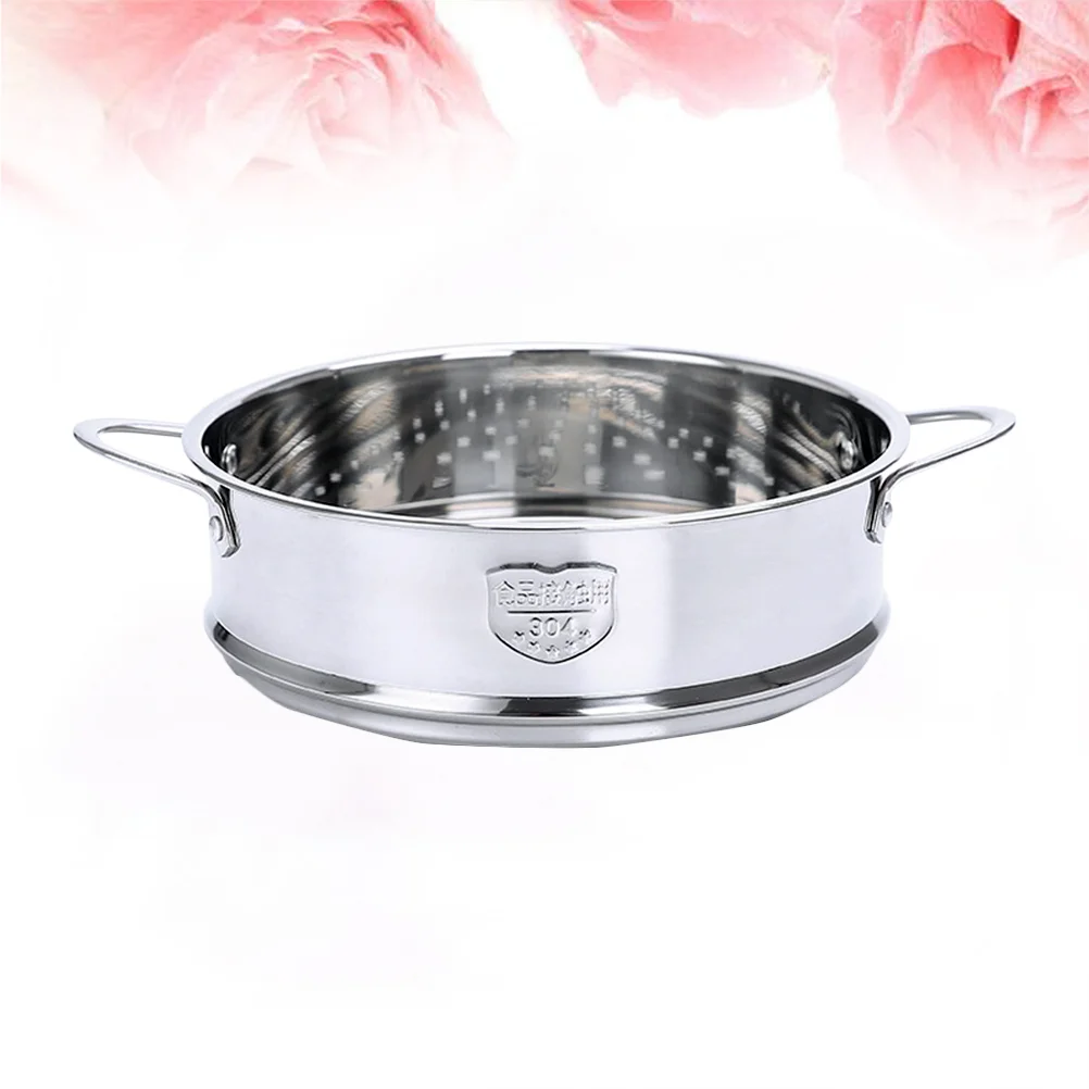 

18 Cm Handle Bun Steamer Collapsible Strainer Food Basket Garment Kitchen Plug-in Cookware Grid