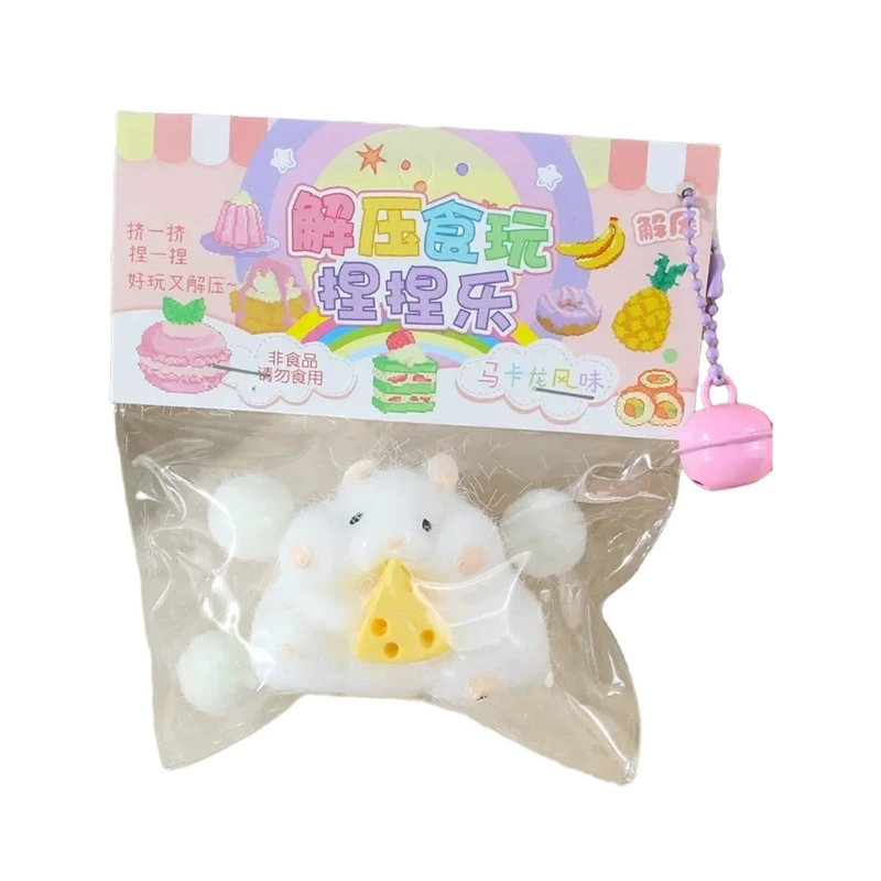 Solid Squeeze Hamster Toy Decompressing Toy For Student Office Stress Reduction