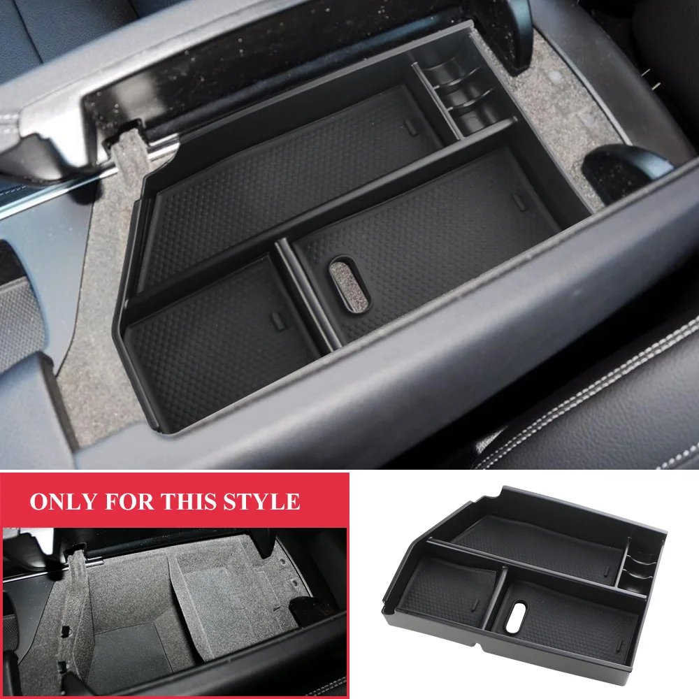 Aufbewahrungsbox für die Mittelarmlehne für Mercedes Benz M-Klasse GLE W166 ML 250 350 Coupe 2012–2019 Kleinigkeiten Organizer Fach Zubehör