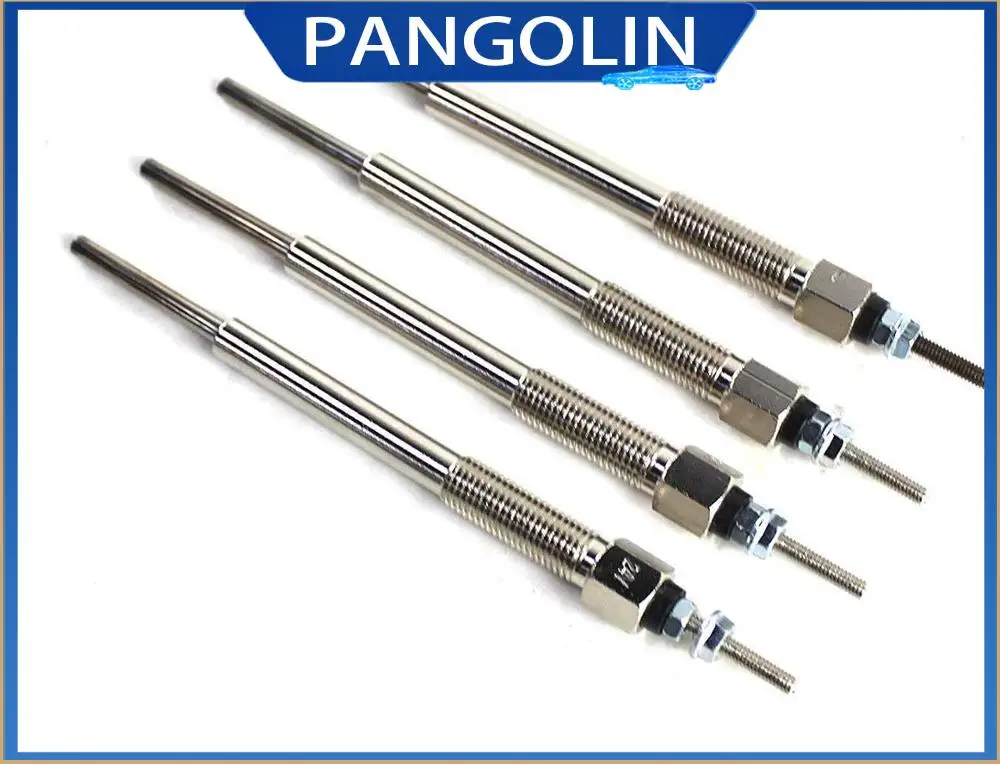 

PANGOLIN 4pcs 24v 4HK1 Glow Plug 8976000960 for Chevrolet Isuzu NPR NQR NRR GMC 5.2L Diesel Excavator Aftermarket Parts