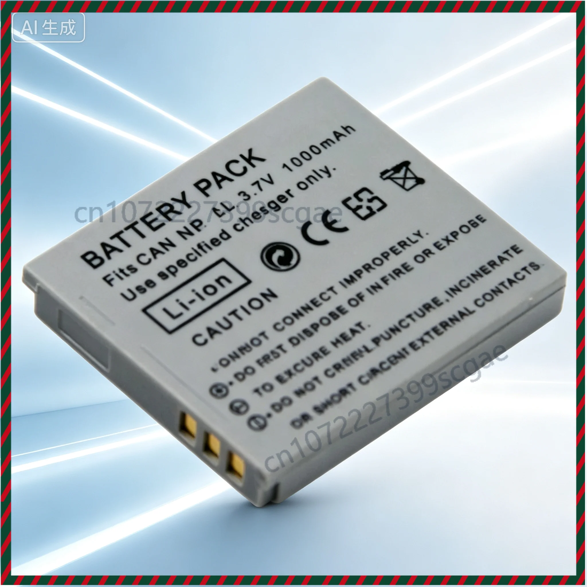 Compatible Battery & USB Charger for Canon PowerShot SD30 SD40 SD200 SD300 SD400 SD430