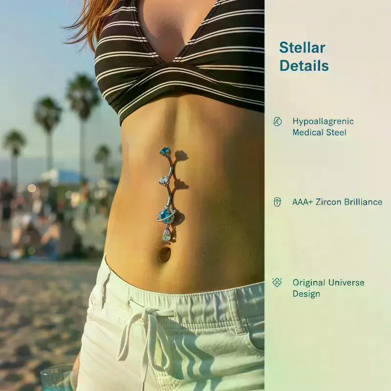 Kristall-Universum Bauchnabelp – Body Jewelry Universe Bewertung und Preis