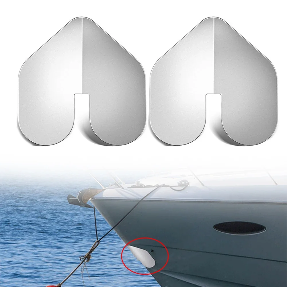 2Pcs Boat Hull Shield Keel Guard Bow Keel Guard Protects Wear Resist Boat Bow Protector Rust Proof For Boats Ships
