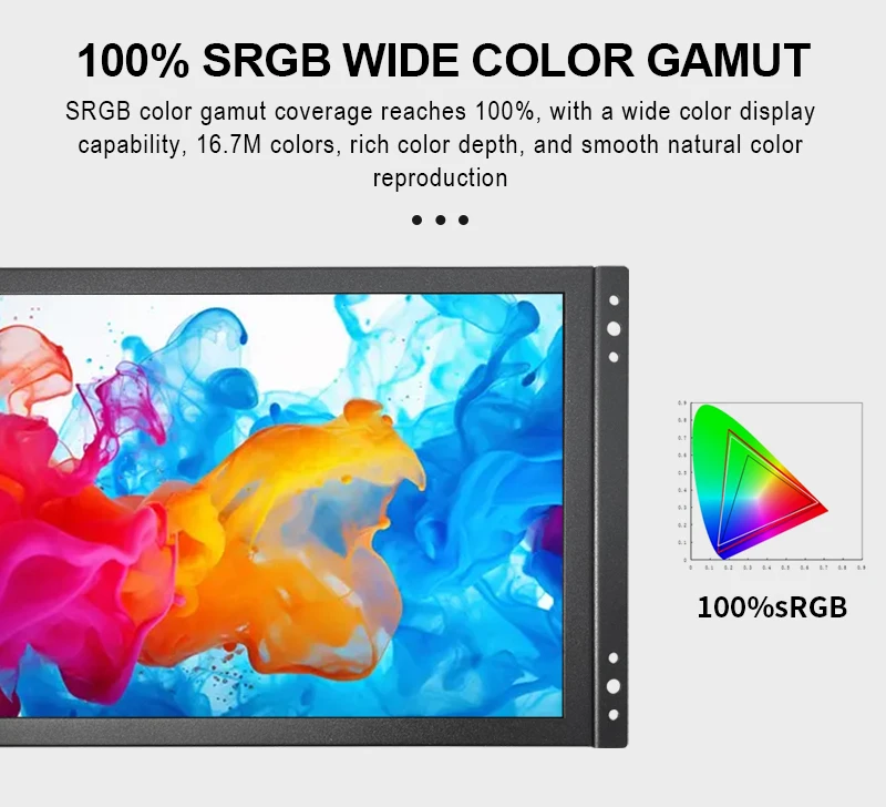 Imagem -04 - Zhixianda-touch Display Lcd Industrial Monitor de Frame Aberto Tela de Toque Capacitivo Hdmi Vga Interface Usb 10.5 1920x1280