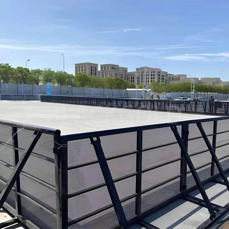 【Wholesale Price】Invisible Resilient Steel Barrier Shield Outdoor Events Durable Discreet Temporary Fence Crowd Control Modern D