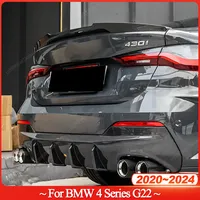 Rear Spoiler Wing M4 Style For BMW 4 Series G22 420i 430i 420d 430d M440i M440d Bodykits Tuning Rear Trunk Tail Wing 2020-2024