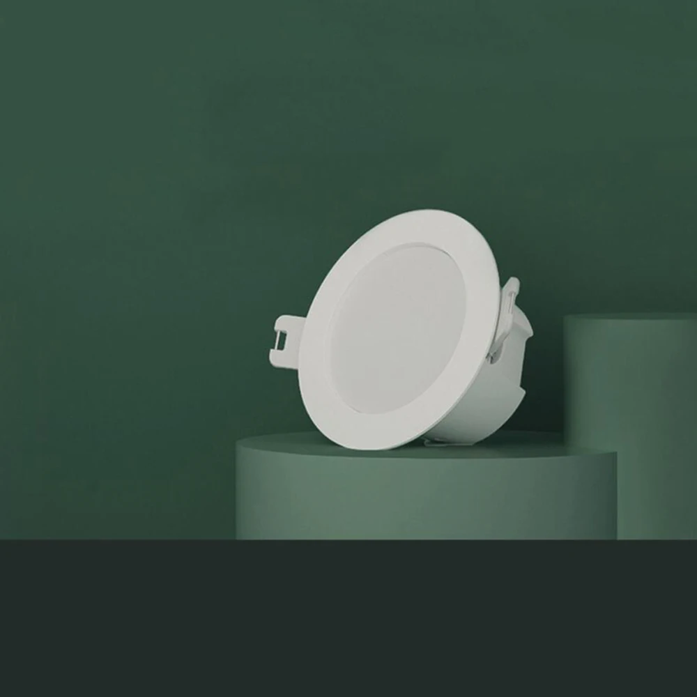 Xiaomi Mijia ไฟดาวน์ไลท์ LED อัจฉริยะ, รุ่นตาข่ายควบคุมด้วยรีโมทควบคุมด้วยเสียงอัจฉริยะสามารถปรับอุณหภูมิสีได้