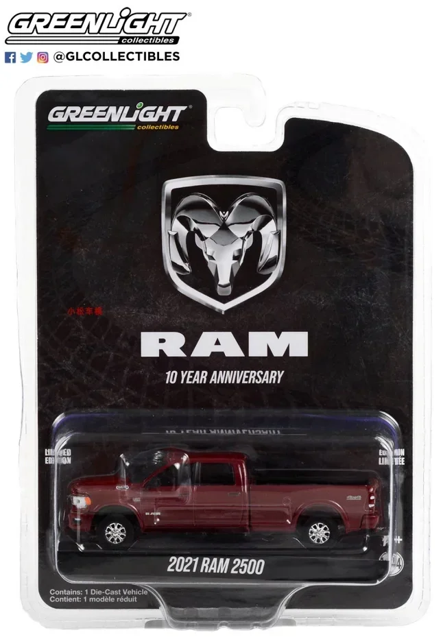 Tutti i giocattoli modello di auto in lega di metallo pressofuso serie 1:64 2021 RAM 2500 Ram 3500 per la raccolta di regali