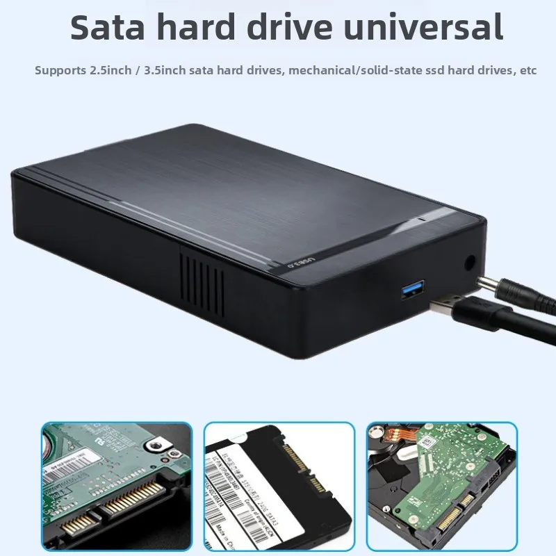 

USB 3.0 3.5-inch SATA hard drive enclosure high-speed transfer hard drive enclosure external portable hard drive enclosure