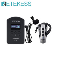 Retekess TT106 2.4G UHF Wireless Tour Guide Transmission System For Excursion Tour Guide Church Translation Horse RidingTraining