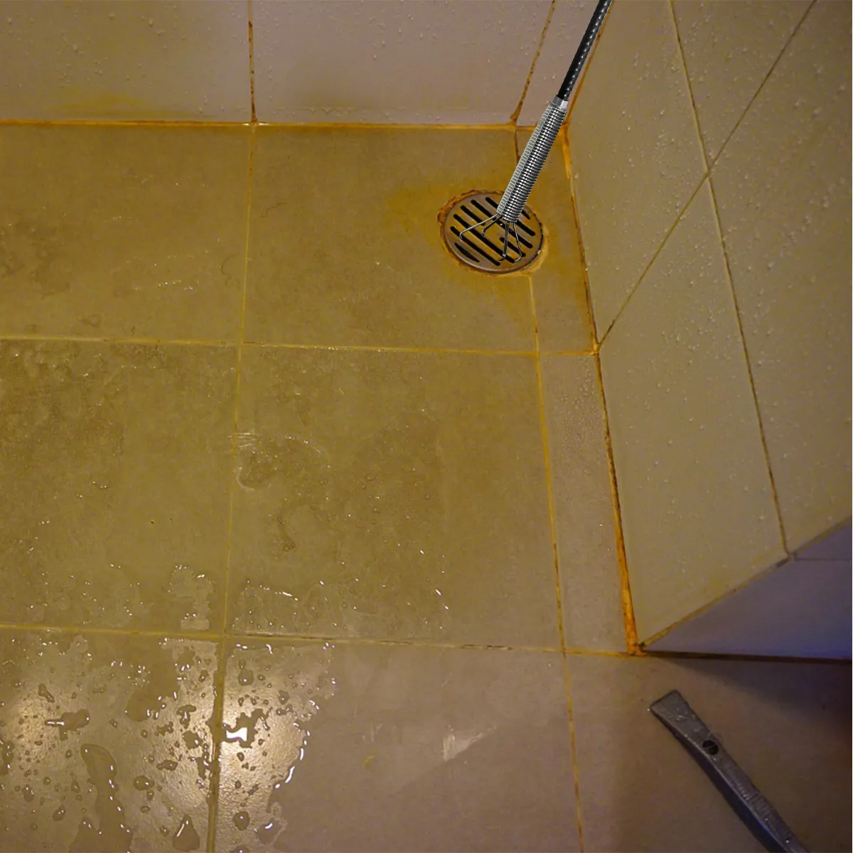 

Drain Remover Cleaning Tool Multifunctional Flexible Pipe Dredging Tool Long Pipeline Dredge Hook Drain Clean Claw Hair Food