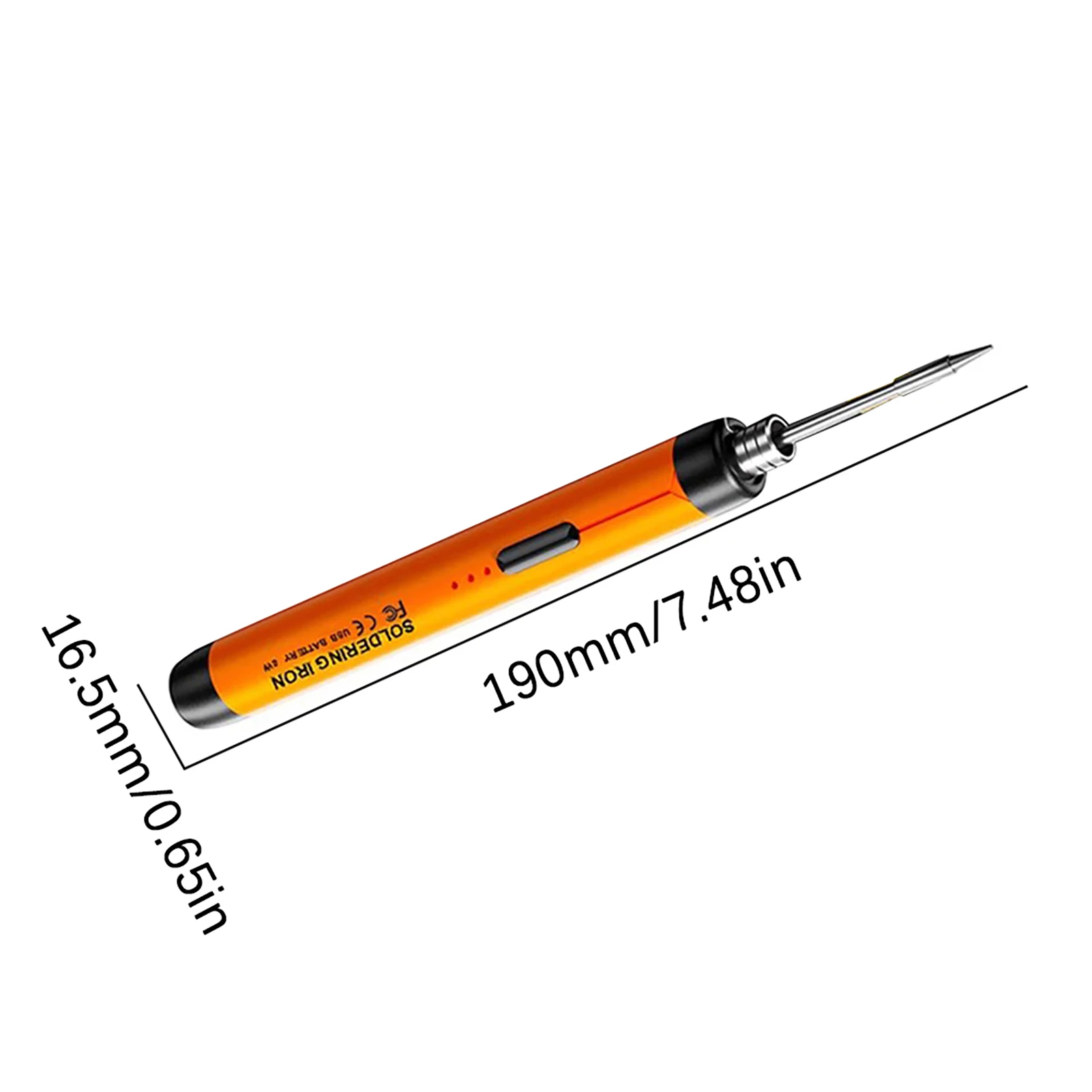 USB Portable Intelligent Electric Soldering Iron Multifunctional Soldering Welding Pen with 300-400℃ Temperature Adjustment - view 2