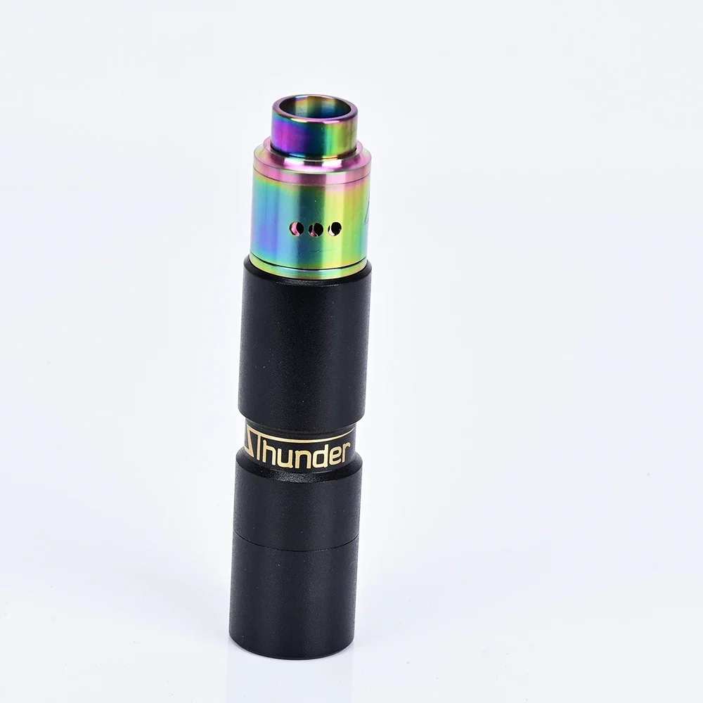 Wolfcoolvape 18650 Elthunder Mod مع Goon V1.5 RDA Atomizer Vape Tank طقم تعديل ميكانيكي لتطارد سحابة Vapers