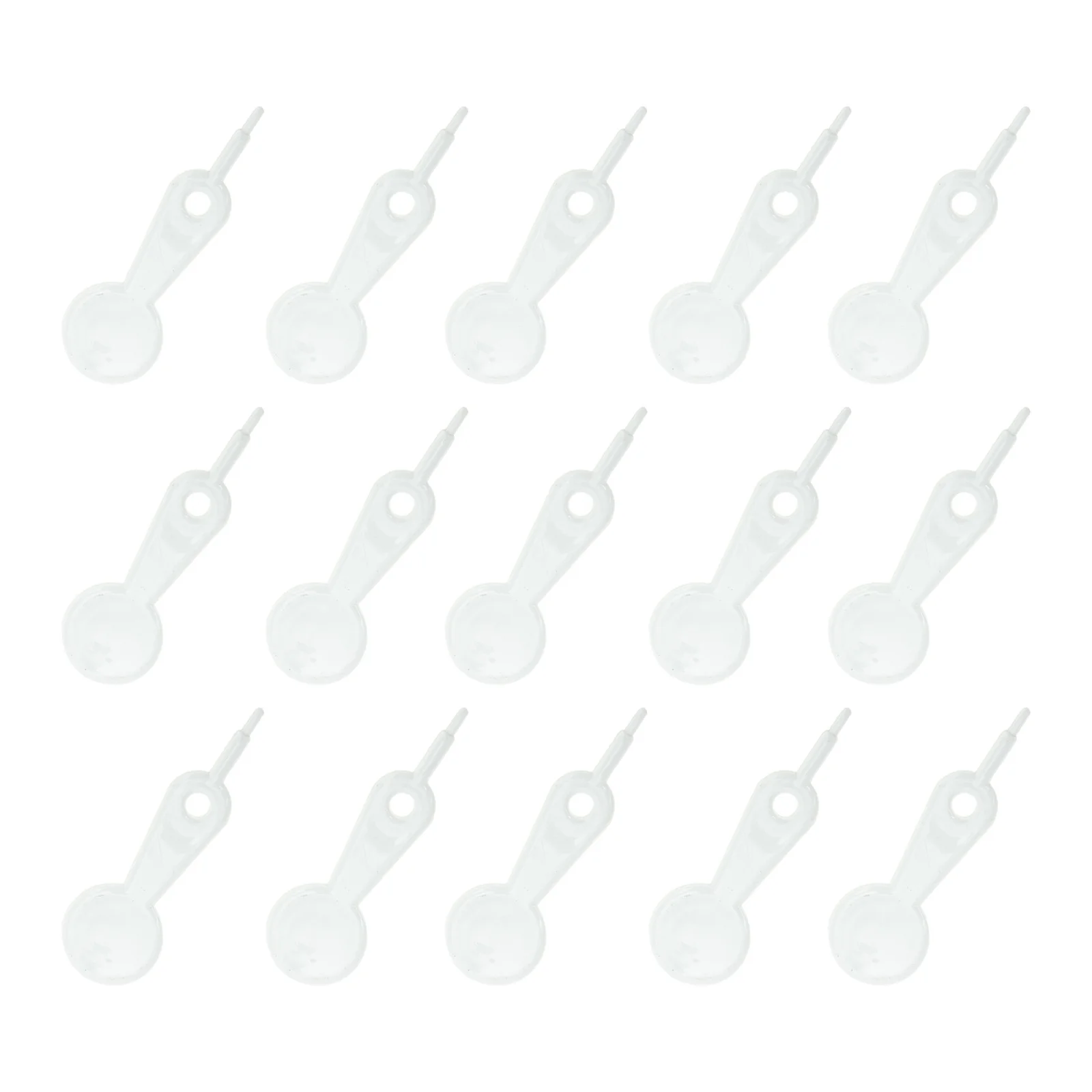 

100Pcs Pacifier Hole Needles PP Material Durable Design Portable Easy to Use Smooth Edges Baby Pacifier Hole Maker