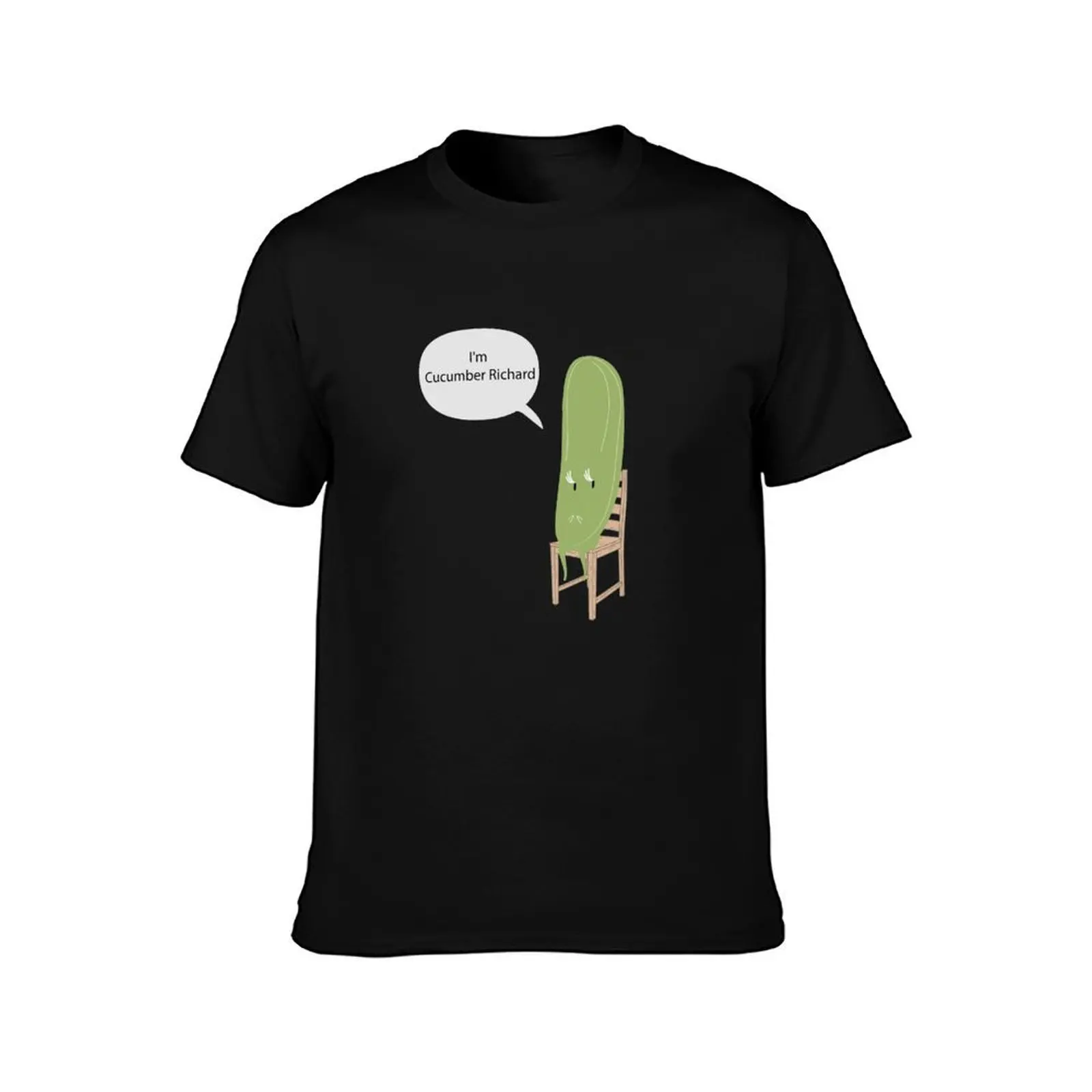I'm cucumber Richard T-Shirt t shirts for man pack white t shirt man designer T-Shirt