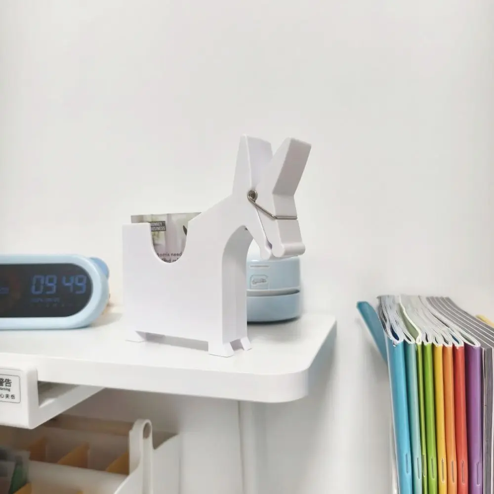 Card Organizer Desktop Memo Holder Storage Handmade Mule Note Holde Anti-slip Multifunctional Mule Desktop Holder