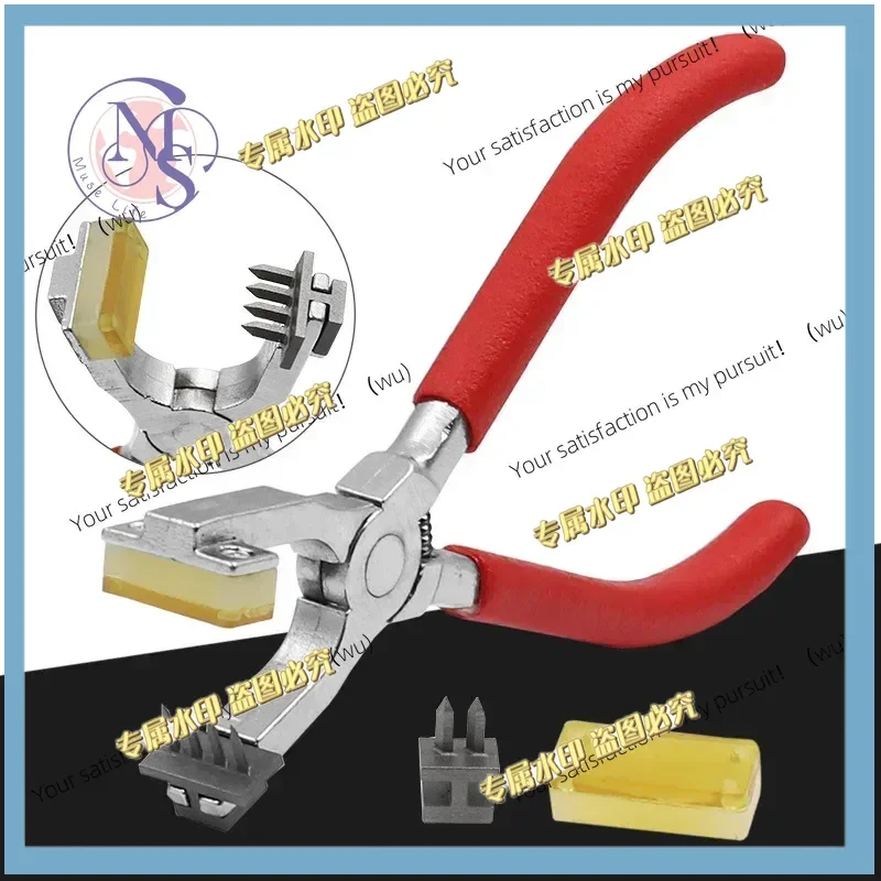 Creative Leather Leather Goods Clamp Tool, Hand Punch, Portable Mute
