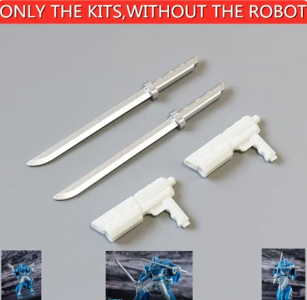 NEW DR.Wu DW-P48 SWORD Double Gun Weapon Upgrade Kit For Transformation Valkyrja Action Figure Accessories IN STOCK