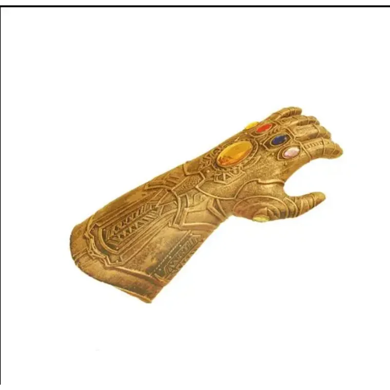 1 قطعة قفازات ثانوس إنفينيتي القفازات التأثيرية دعامة الهالوين من اللاتكس الصلب: قناع حرب إنفينيتي #2