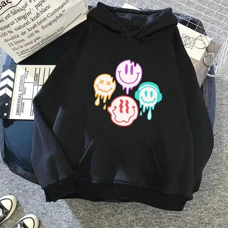 

zz04zz12 Толстовки с принтом Acotar Y2K Стиль Весна Осень Модный пуловер большого размера Новый женский повседневный свитшот в стиле Харадзюку