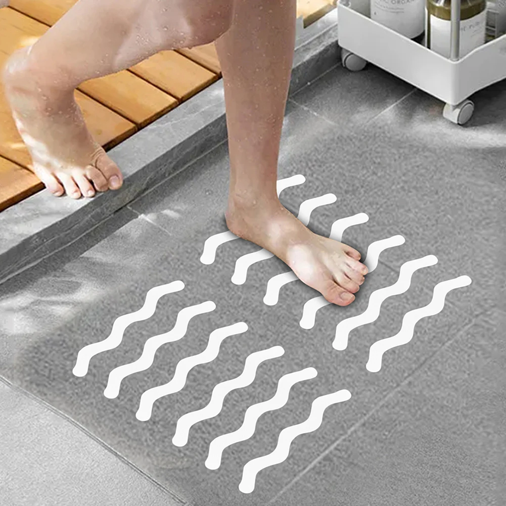 Anti Slip Bathtub Sticker Bathroom Anti-Slip Shower Practical Tape Non Slip Self-Adhesive Waterproof Kitchen Shower Tile Sticker