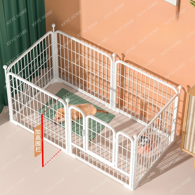 Pet Fence Indoor Dog Isolation Fence Multifunctional Free Splicing Fence Dog Crate