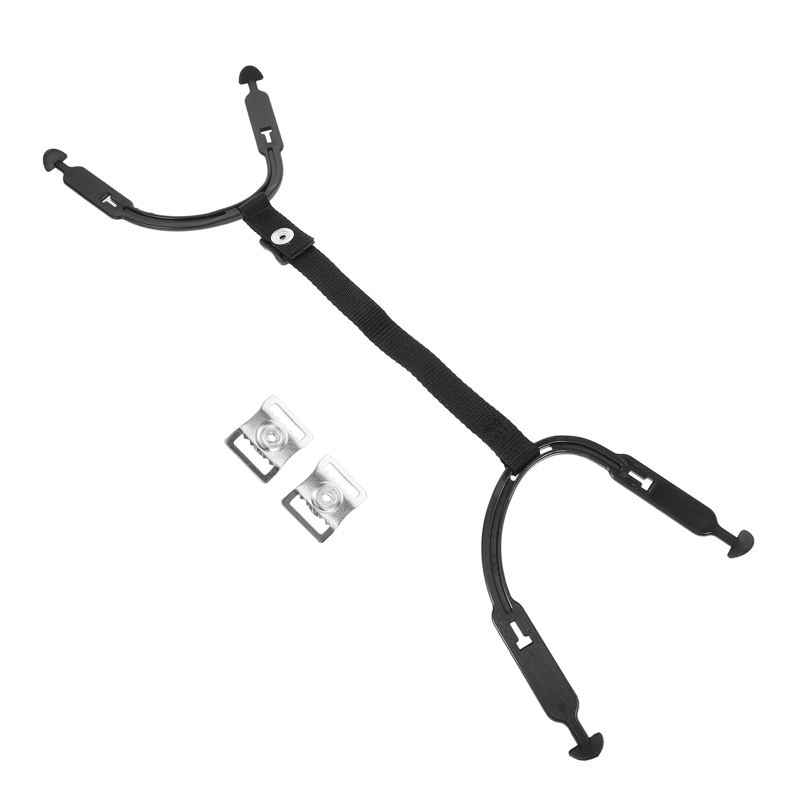 

1 set Hockey Chin Strap Pom Material Lightweight Durable Breathable Adjustable Replacement For Sports Safety Gear