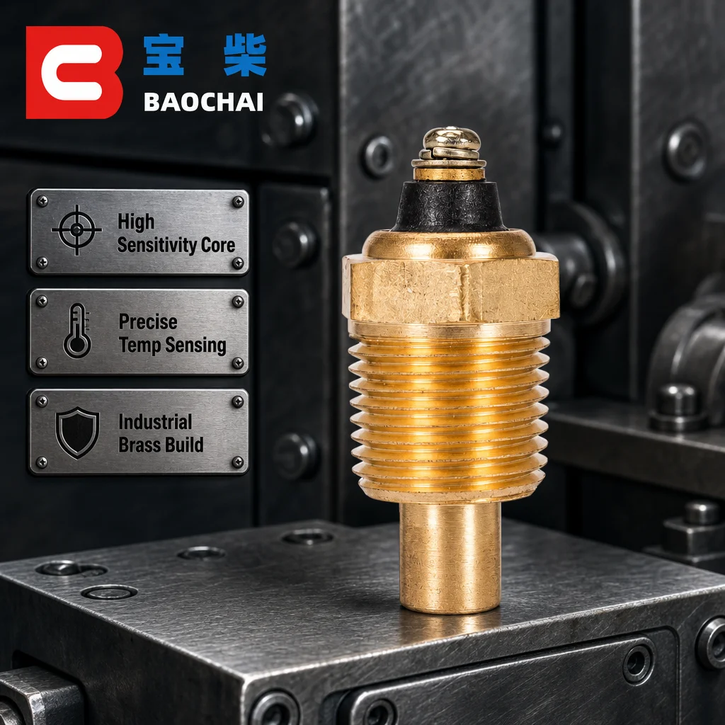 3015238 DATCON USA Water Temperature Sensor for Diesel Generator Engine Coolant Temp Sender Transmission Alarm Genset Parts