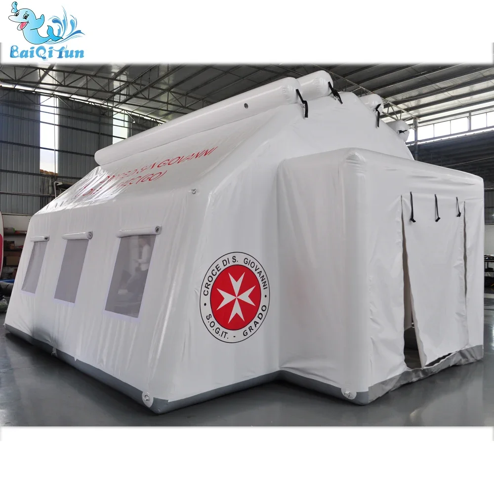 Hecho en China, tienda de campaña de emergencia de alta calidad, tienda de rescate, tienda de campaña inflable para hospitalar, tiendas médicas a la venta