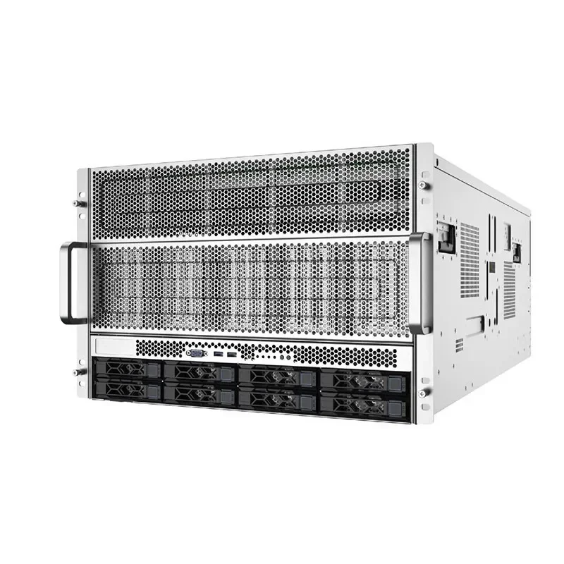 D EPYC 7773X/RTX5090/5090D/8 card GPU server 7U deep learning AI large model artificial intelligence