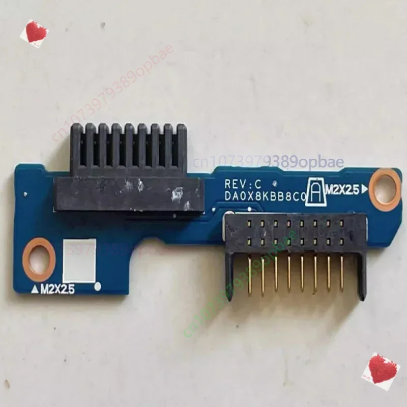 Replacement DA0X8KBB8C0 Battery Interface Board for HP ProBook 450 G6 450 G7 455R G6 G7 Laptop