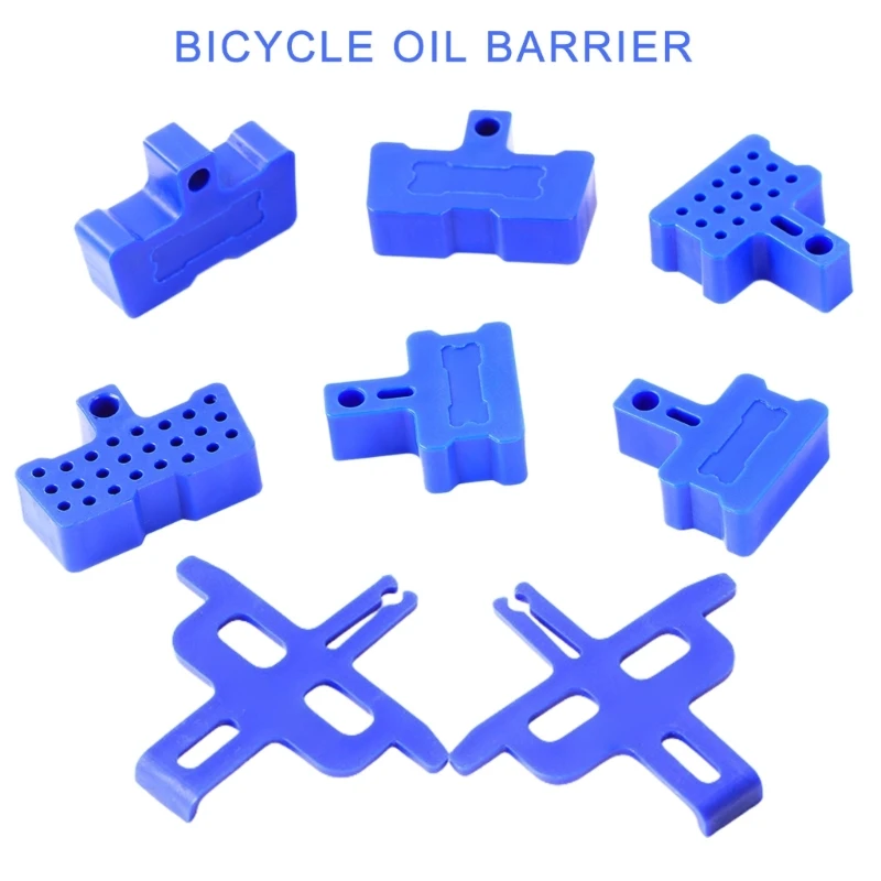 10Pcs Hydraulic Disc Brake Bleed Spacer Brake Caliper Pad Bicycles Brake Spacer Washer Instert Tool Spreaders Enduring