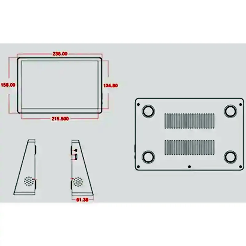 10.1 Inch Android Tablet Digital Signage Wifi Lcd Food Menu Order Touch Screen Tablet Pc For Restaurants