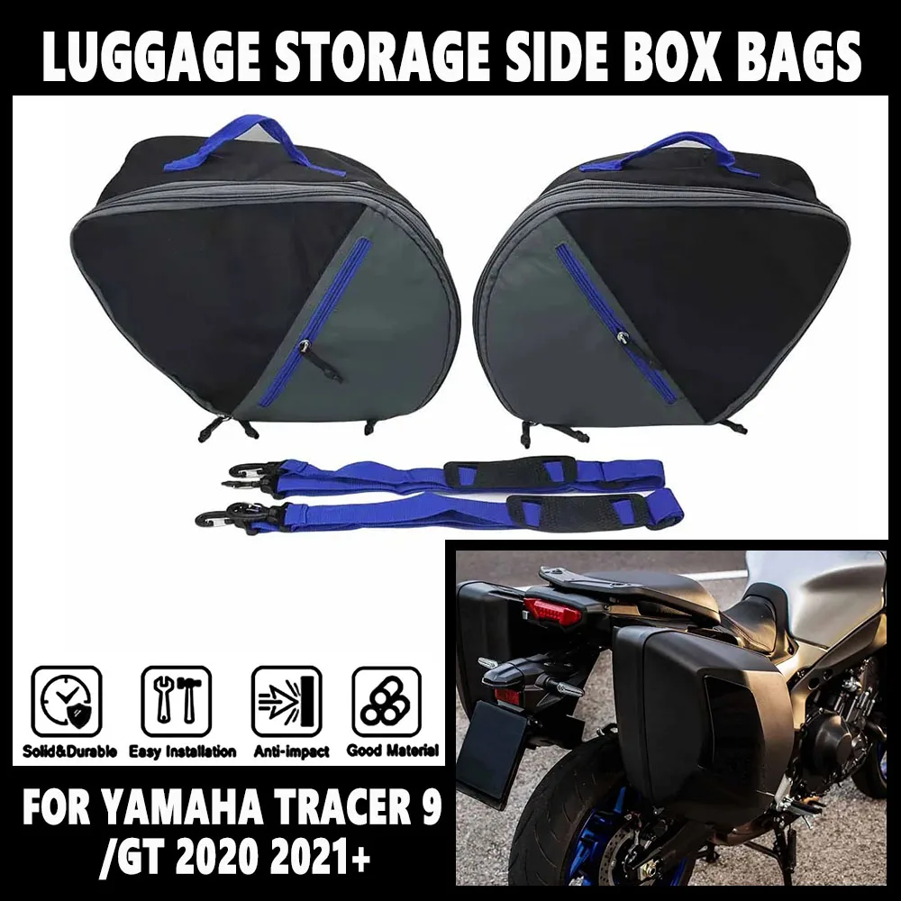 New Motorcycle Accessories Liner Inner Luggage Storage Side Box Bags Tracer 9 For Yamaha Tracer 9 /GT 2020 2021+