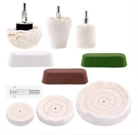 Buffing Pad Polishing Wheel Kites 6-piece set Polishing cloth wheel  wax Metal polishing group