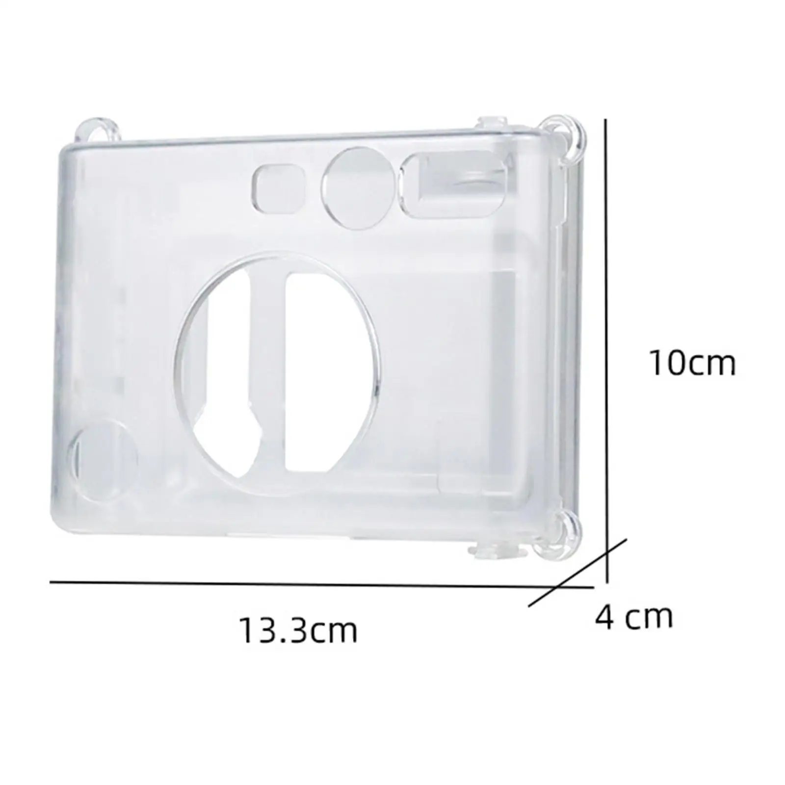 Compact Clear Protective Case Storage Cover for Instax Mini EVO Cameras PVC images - 6