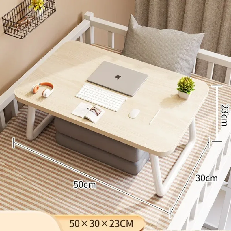 Computer Desk Dormitory Study Simple Lazy Home Office Multi-functional Foldable Bed Small Table Mobilier Bureau Office Furniture