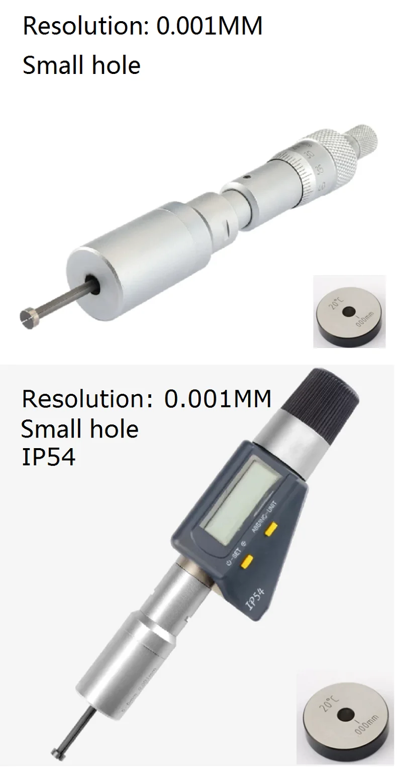 2-6MM Analog or Digital internal micrometer Expansion spring-type electronic ring gauge industrial grade measuring tool
