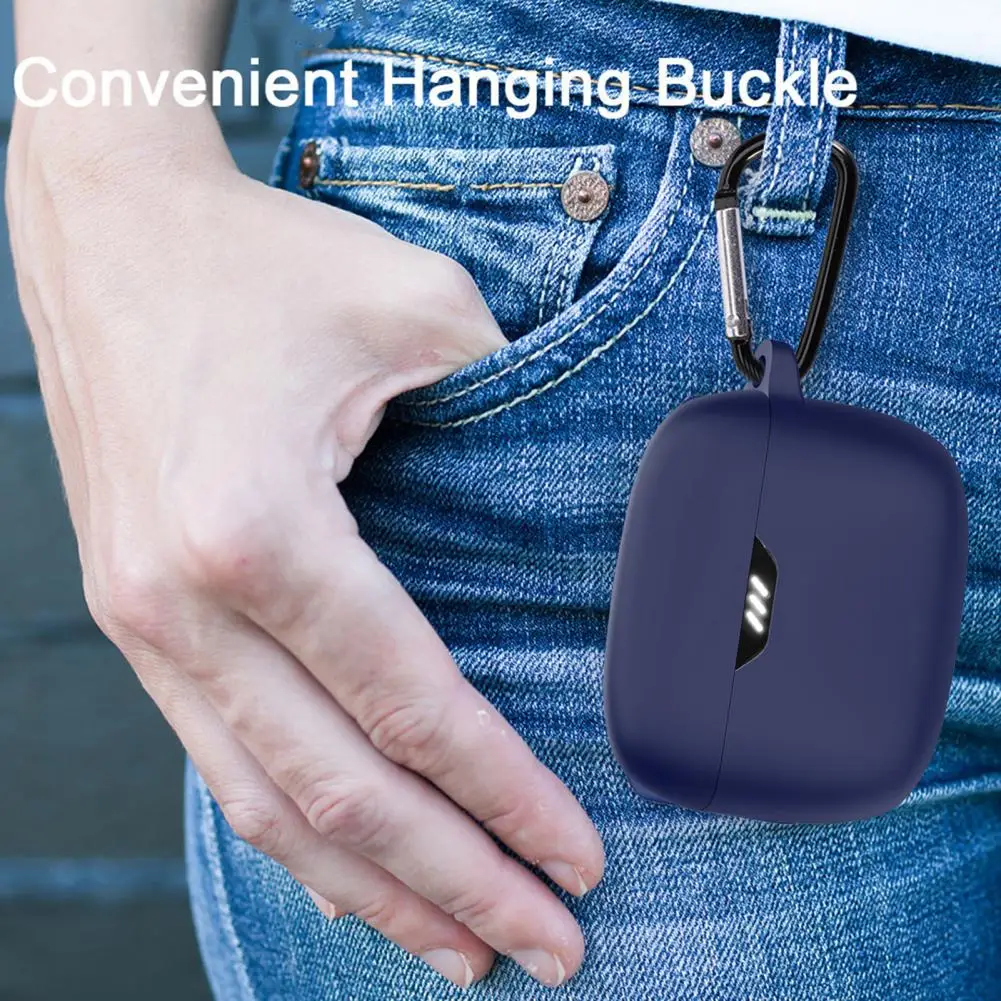 Silicone Earphone Case  for JBL TUNE BEAM Shockproof Dustproof Lightweight Portable Earphone Case Earphone Accessories