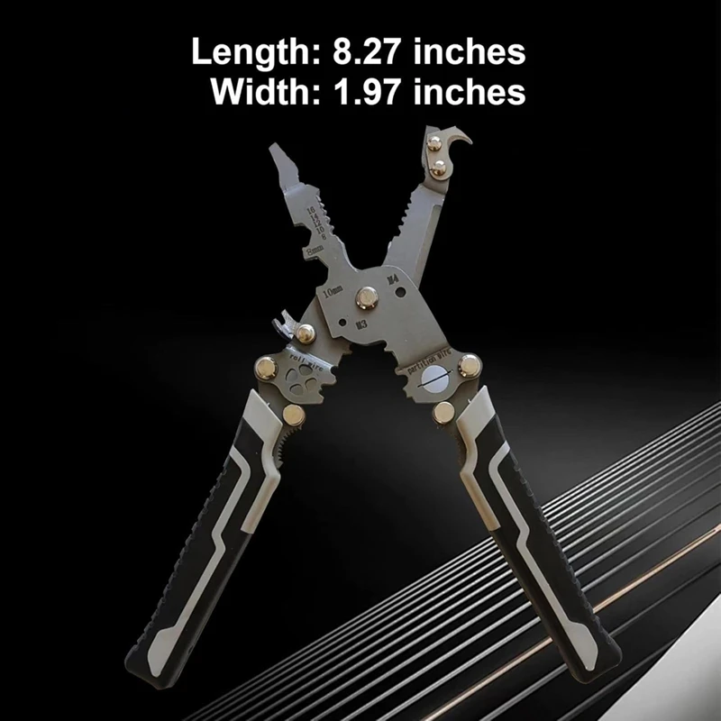 أداة تجريد الأسلاك ABNO، أداة تعرية الأسلاك القابلة للطي 18 في 1، أداة تعرية الأسلاك الكهربائية، أداة تعرية الأسلاك السريعة