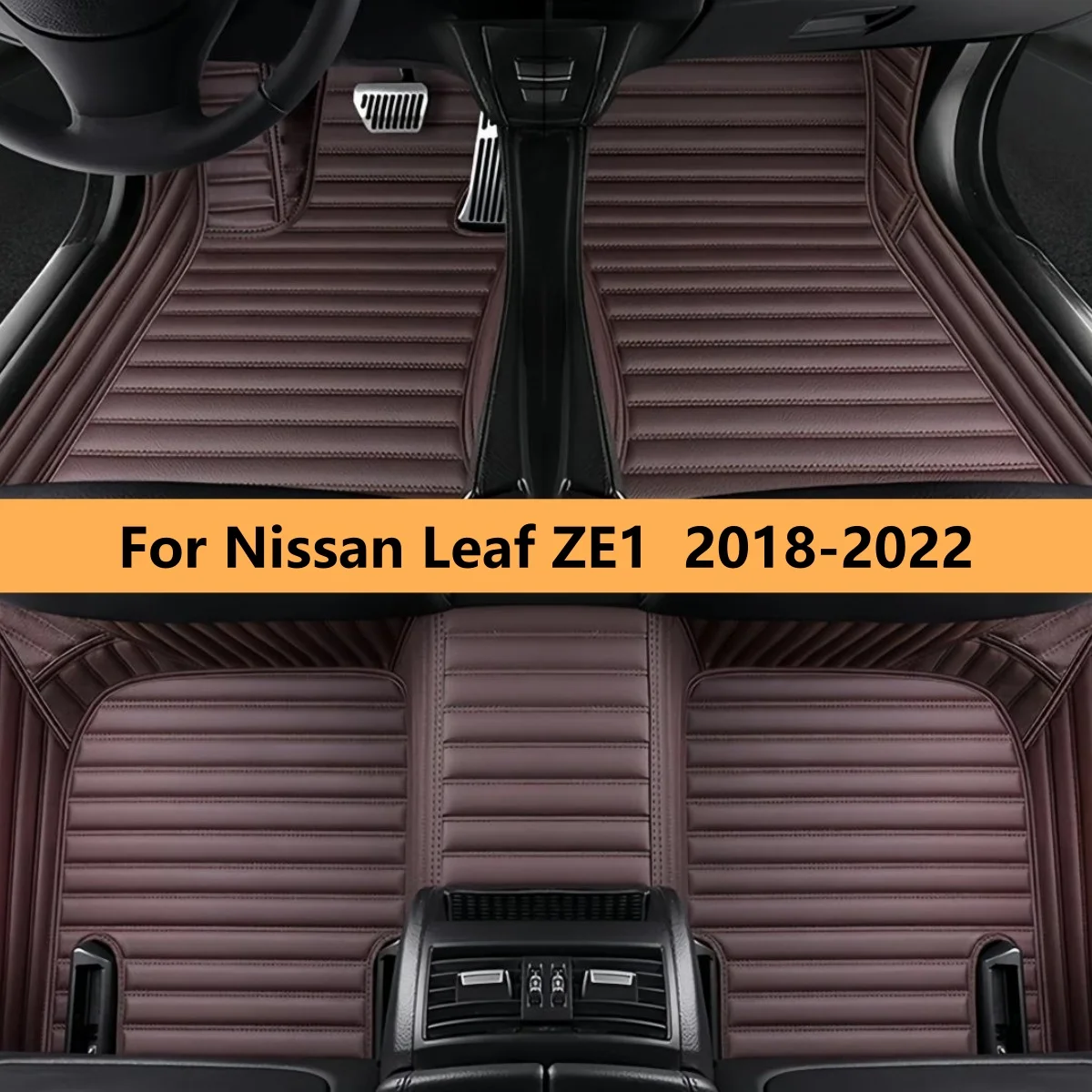

Car Floor Mats For Nissan Leaf ZE1 2018 2019 2020 2021 2022 Waterproof Accessories Automobiles Custom Foot Covers