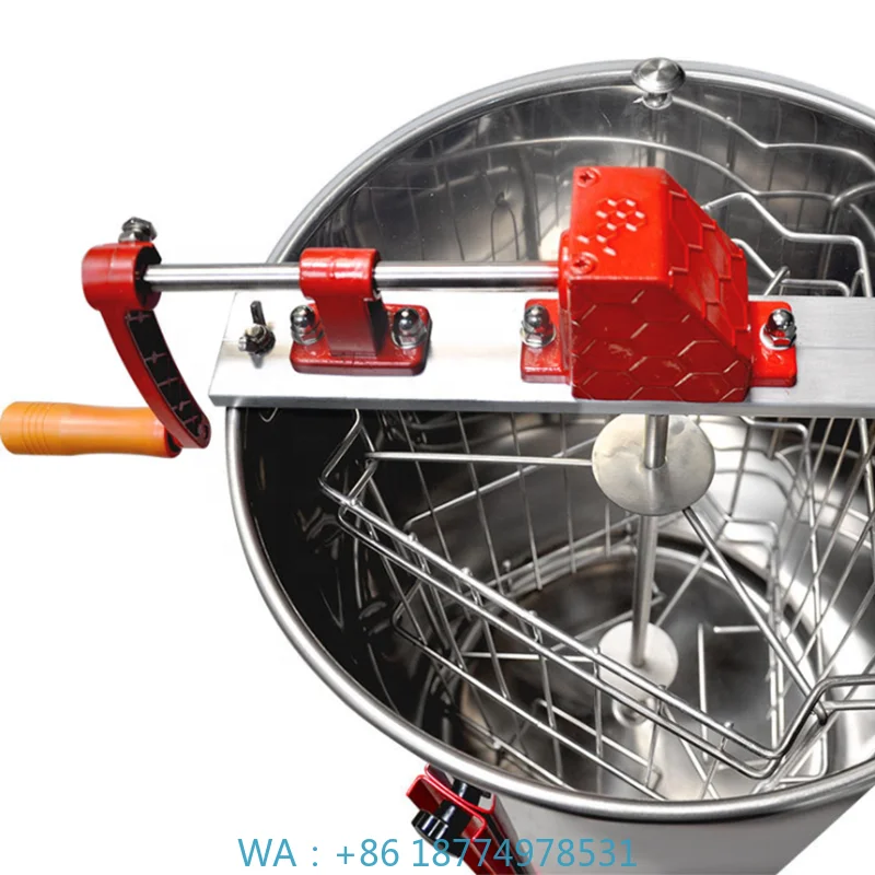 tric Bee Honey Processing Sweet Honey Extractor MachineSmall Beekeeping Equipment CE 6 Frames Stainless Steel Elec