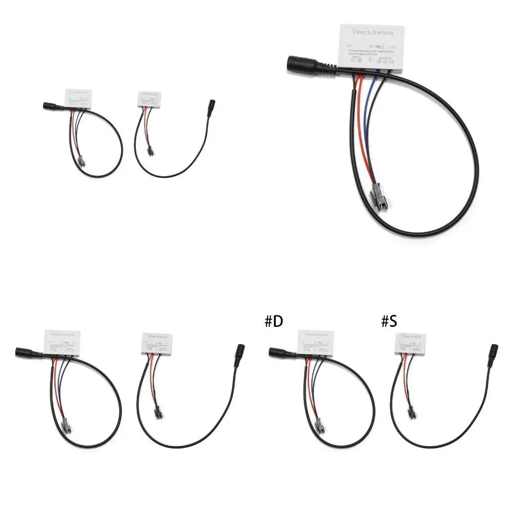 

652F Зеркальная лампа для сенсорного датчика Dimmer светодиод, изолированные для сенсорного переключателя, беспроблемный