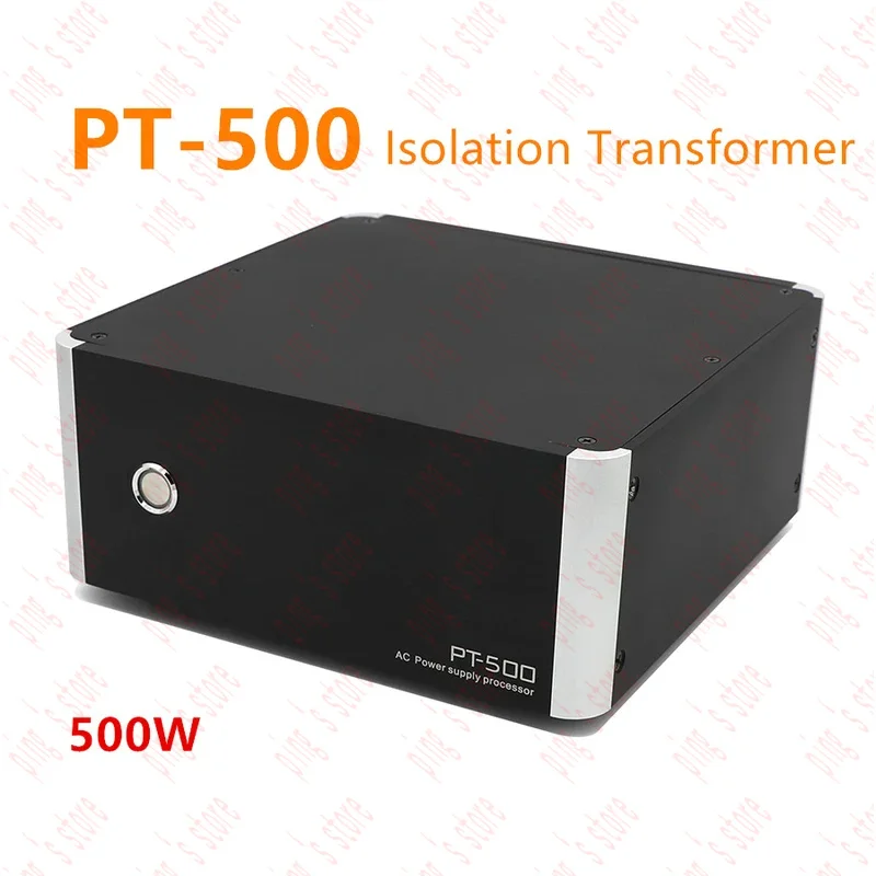 PT500 U.S 500VA Toroidal Balanced 500W ACPower Supply Processor With 4 Outlet Socket