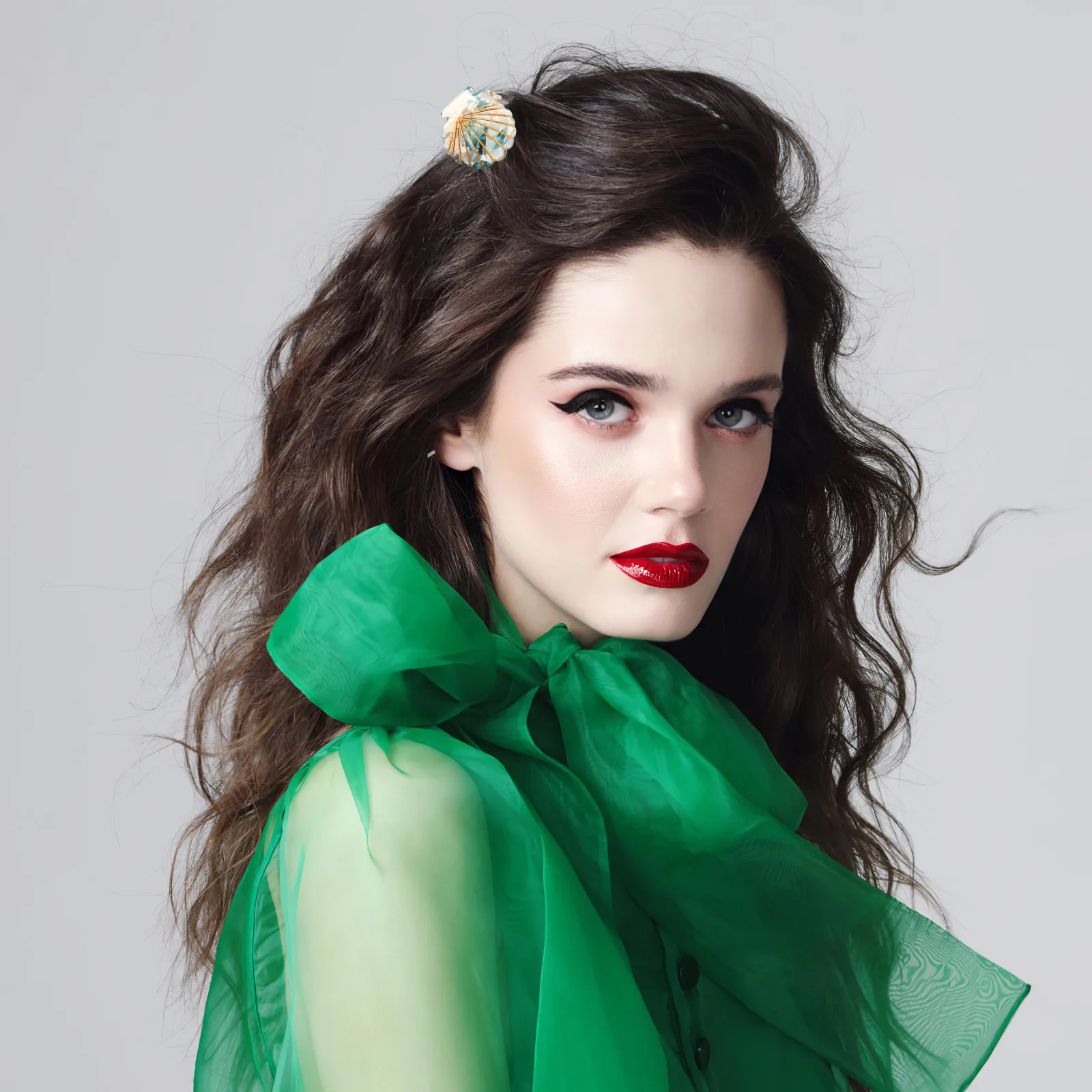 

4pcs Small For Women Styling Hair Accessory Accessories Mini Jaw Clips Thin Mini Claw Clips Thick Hair