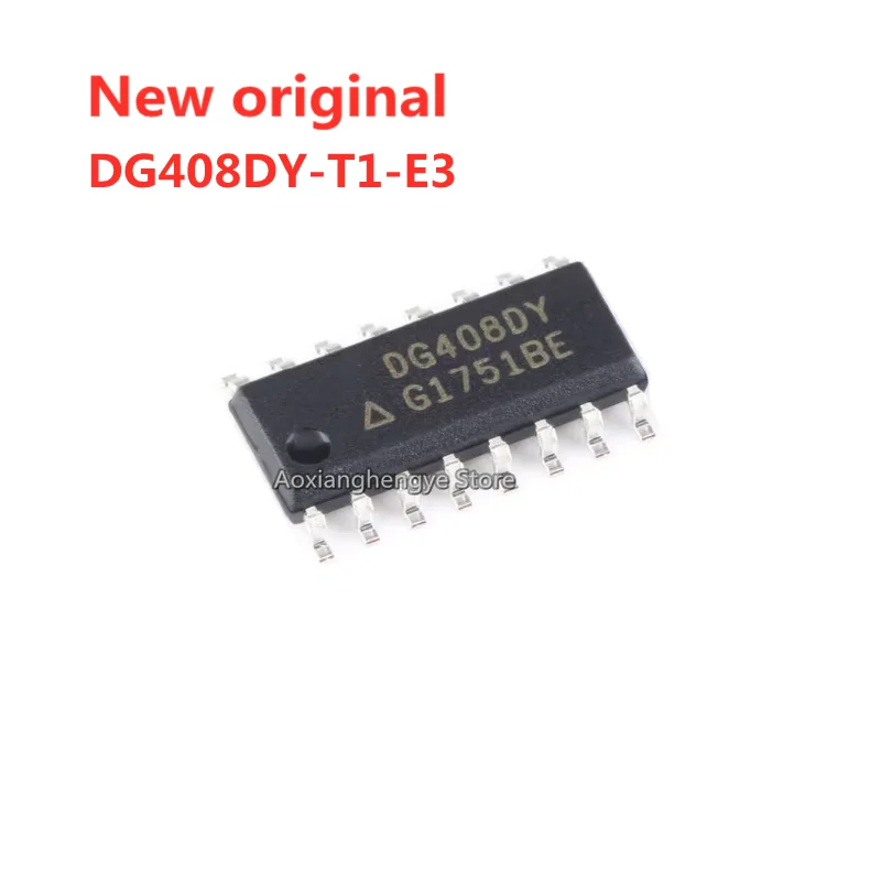 5PCS DG408DY-T1-E3 DG408DY SOP16 Single-channel 8-channel high-performance CMOS analog multiplexer New original