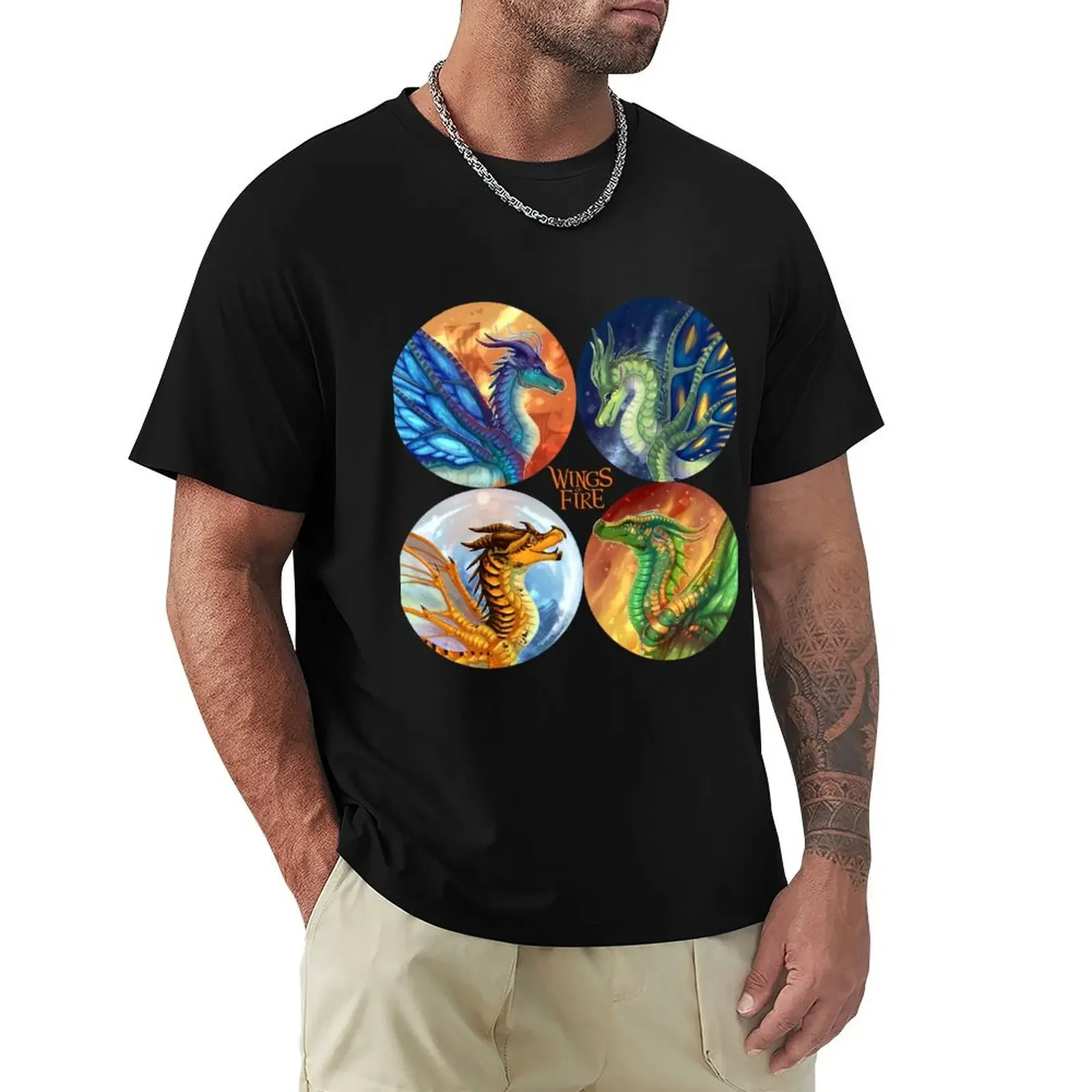 Wings of Fire - Heroes of the Lost Continent T-Shirt custom t shirt custom shirt t shirt for men