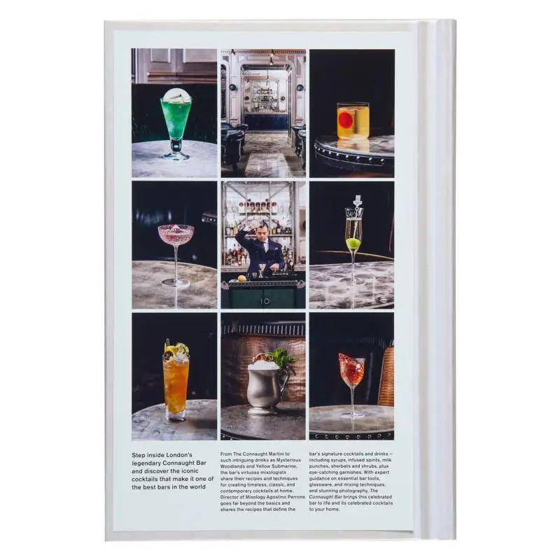 Connaught Bar Cocktail Recipes And Iconic Creations Agostino Perrone Phaidon Press 9781838668105 Book